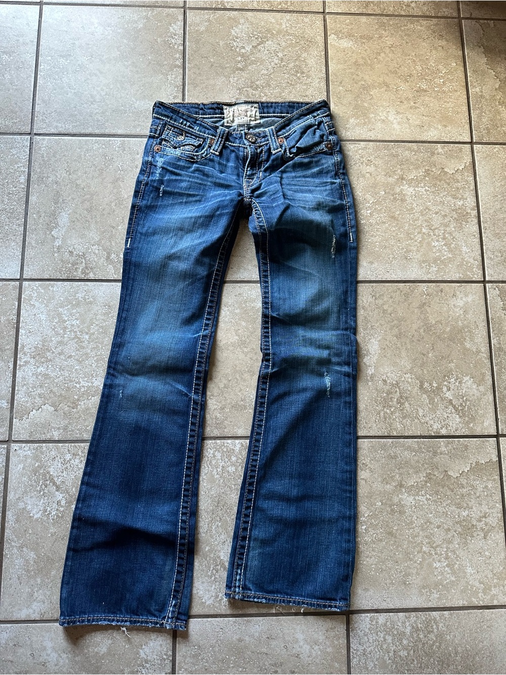Big Star Women's Dark Blue Flare Jeans
